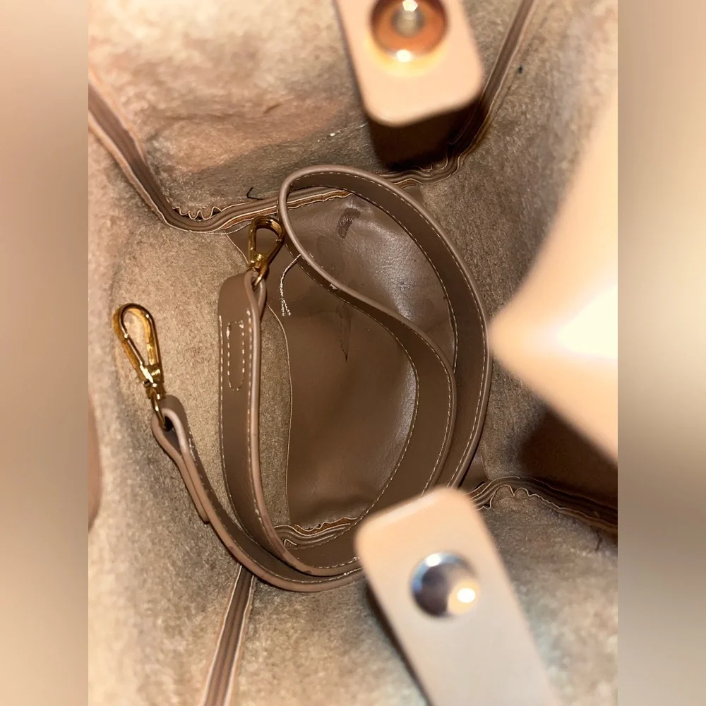Anthropologie the hollace mini edition Tan Leather Women's Bag - Picture 11 of 11